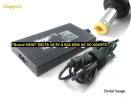 *Brand NEW* DELTA TUW0844000046 ADP-65HH A 18.5V 3.52A 65W AC DC ADAPTE POWER SUPPLY